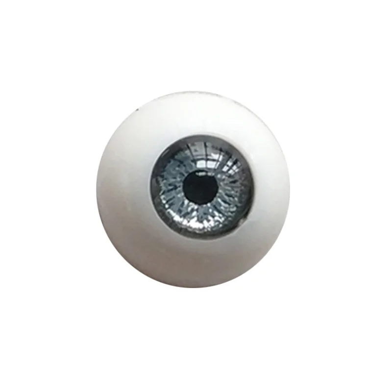 1 Çift Akrilik Gözler 10mm Yuvarlak Gözbebekleri BJD Bebek Aksesuarları 5mm Iris Gemi Tipi Açılış Şekli Gözler Makyaj Değişimi SD Bebekler için Görüntü 5