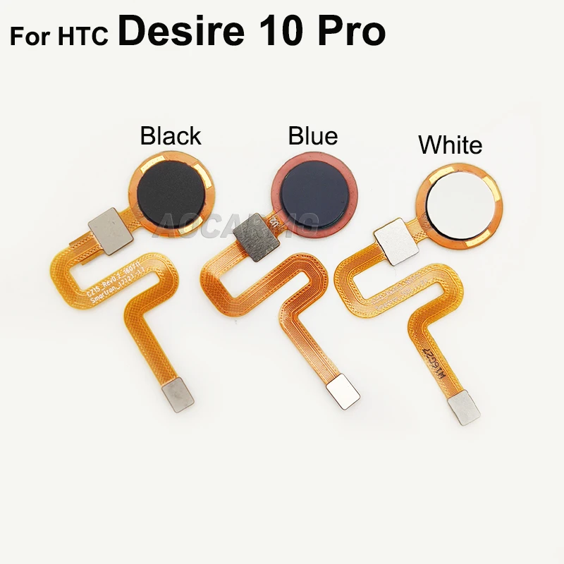Aocarmo HTC Desire 10 Pro İçin Ev Düğmesi Parmak İzi Sensörü Dokunmatik KİMLİK Flex Kablo Değiştirme Görüntü 5