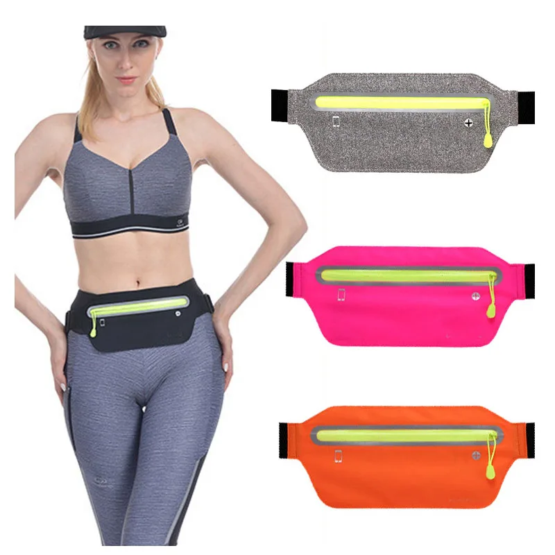 Bel Çanta Kemer Erkek Kadın Moda Spor Muz Telefon Kullanışlı Serseri Çanta Waistbag Fanny Paketi Renk Hakkında Kılıfı Para Seyahat Aksesuar Görüntü 1