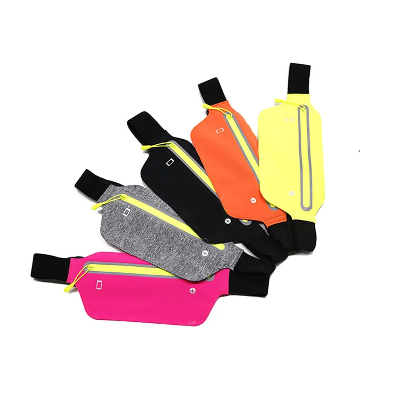 Bel Çanta Kemer Erkek Kadın Moda Spor Muz Telefon Kullanışlı Serseri Çanta Waistbag Fanny Paketi Renk Hakkında Kılıfı Para Seyahat Aksesuar Görüntü 2
