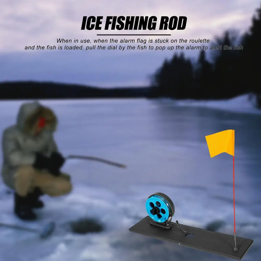 Buz Olta İpucu-up Otomatik Buz Olta İpucu Up Bayrak İşaretleyici İle Taşınabilir Kış Balıkçılık Aksesuarları Erkekler Ve Kadınlar İçin Görüntü 3