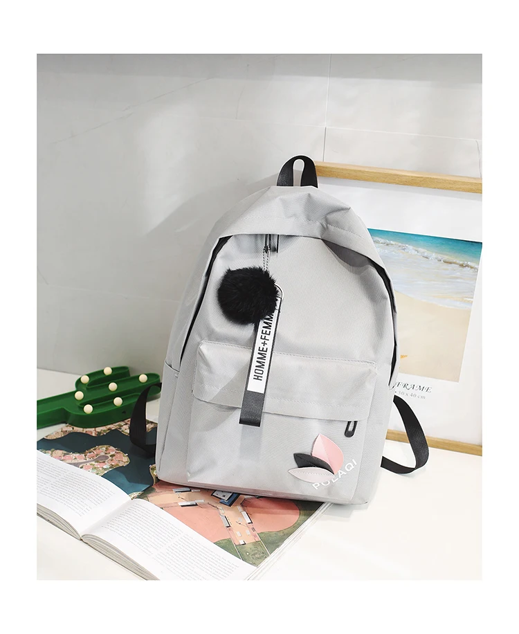 Erkekler ve kadınlar keten sırt çantası seyahat çantası yeni koleji rüzgar vahşi basit küçük taze okul çantası küçük sırt çantası gizli sakli konusmalar mini çanta Görüntü 1