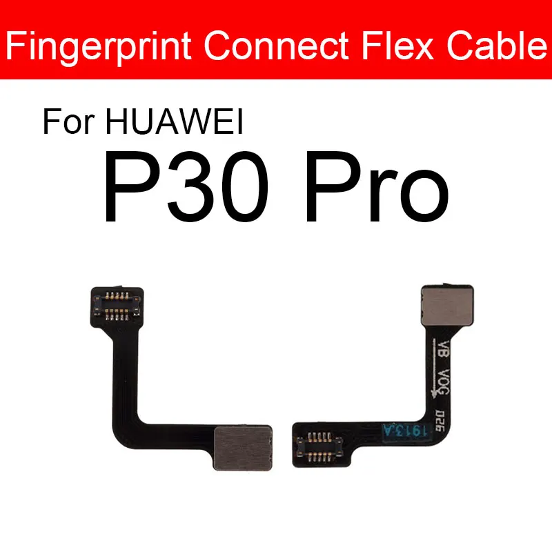 Ev Düğmesi Parmak İzi Sensörü Flex Kablo Şerit İçin Huawei P30 P30 Pro P30Pro Menü Parmak İzi Tarayıcı Dönüş Anahtarı Onarım Parçaları Görüntü 2