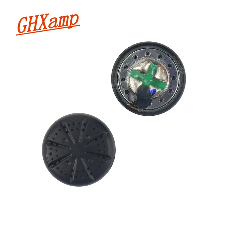 Ghxamp 15.4 mm Kulaklık Hoparlör MX500 Titanyum film 32ohm 110DB Monitör Düz Kafa Kulaklık Hoparlör Dıy 2 ADET Görüntü 1