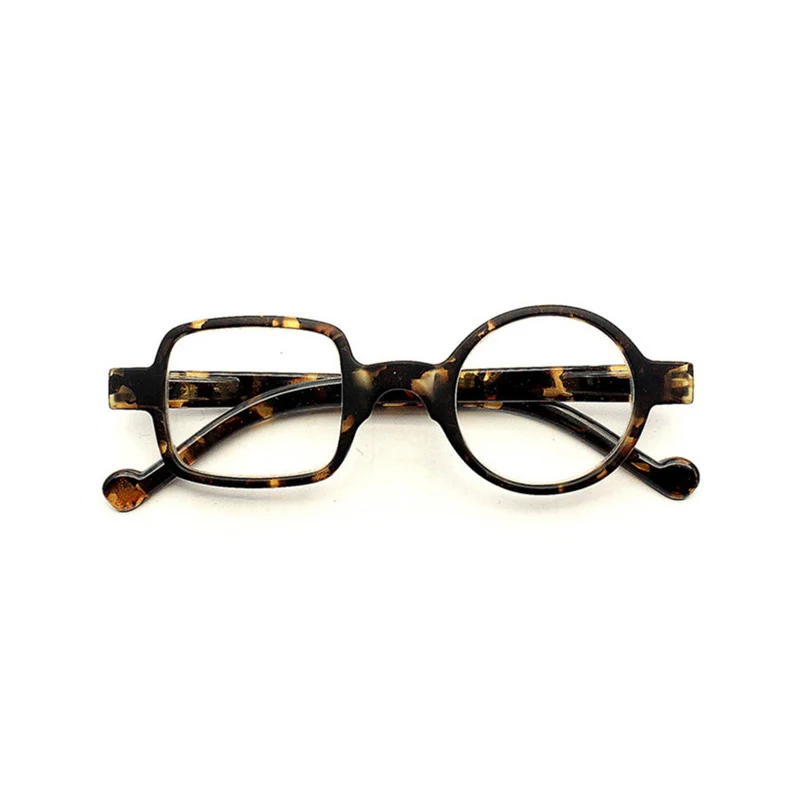 ıboode okuma gözlüğü Erkekler Kadınlar Kare Yuvarlak Vintage Gözlük Erkek Gözlüğü Diyoptri +1.0 1.5 2.0 2.5 3.0 3.5 Gözlük Aynası Görüntü 4