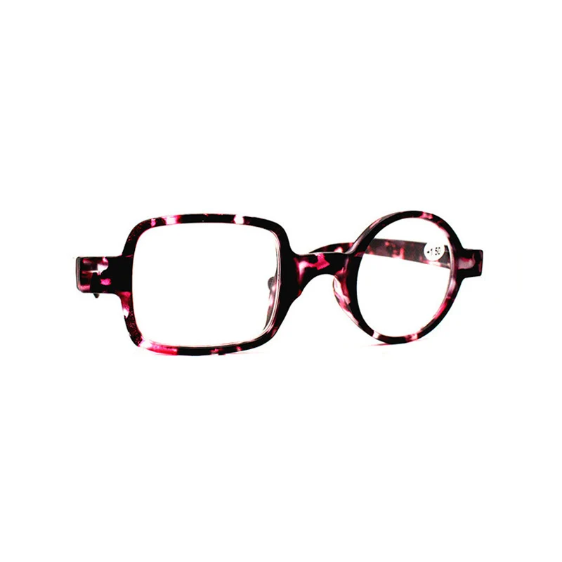ıboode okuma gözlüğü Erkekler Kadınlar Kare Yuvarlak Vintage Gözlük Erkek Gözlüğü Diyoptri +1.0 1.5 2.0 2.5 3.0 3.5 Gözlük Aynası Görüntü 5