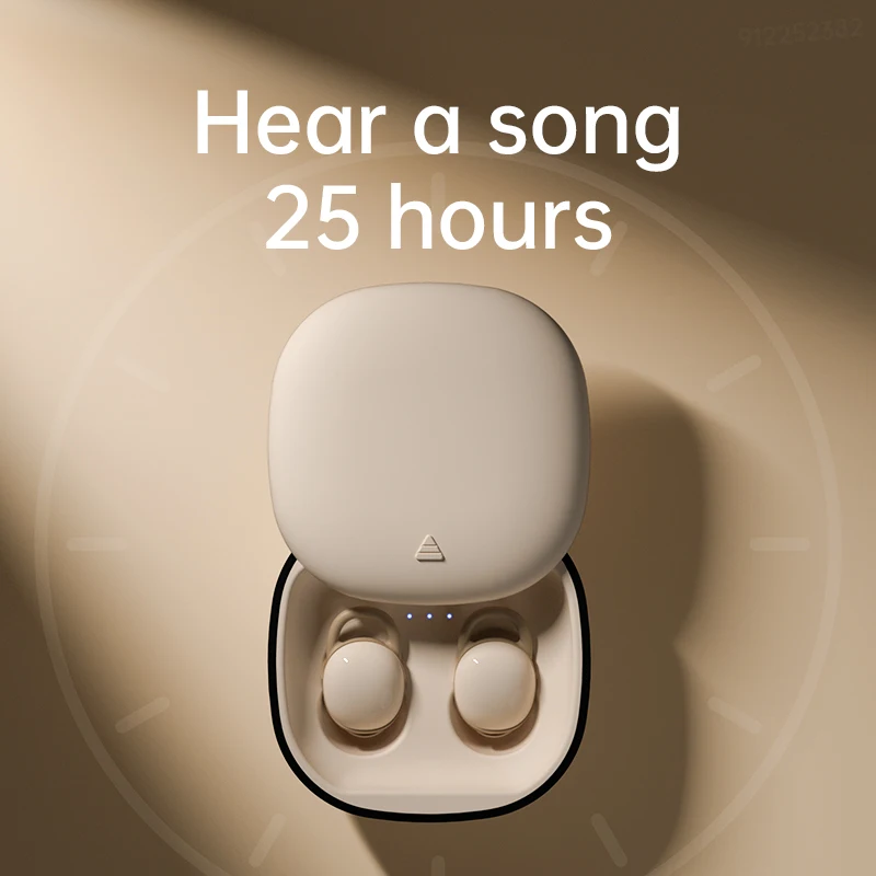 Kablosuz kulaklıklar Bluetooth Tws Kulak Gürültü İptal Kulakiçi Mini Uyku Bluetooth Kulaklıklar İphone 14 Promax Görüntü 1