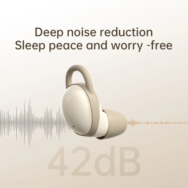 Kablosuz kulaklıklar Bluetooth Tws Kulak Gürültü İptal Kulakiçi Mini Uyku Bluetooth Kulaklıklar İphone 14 Promax Görüntü 3