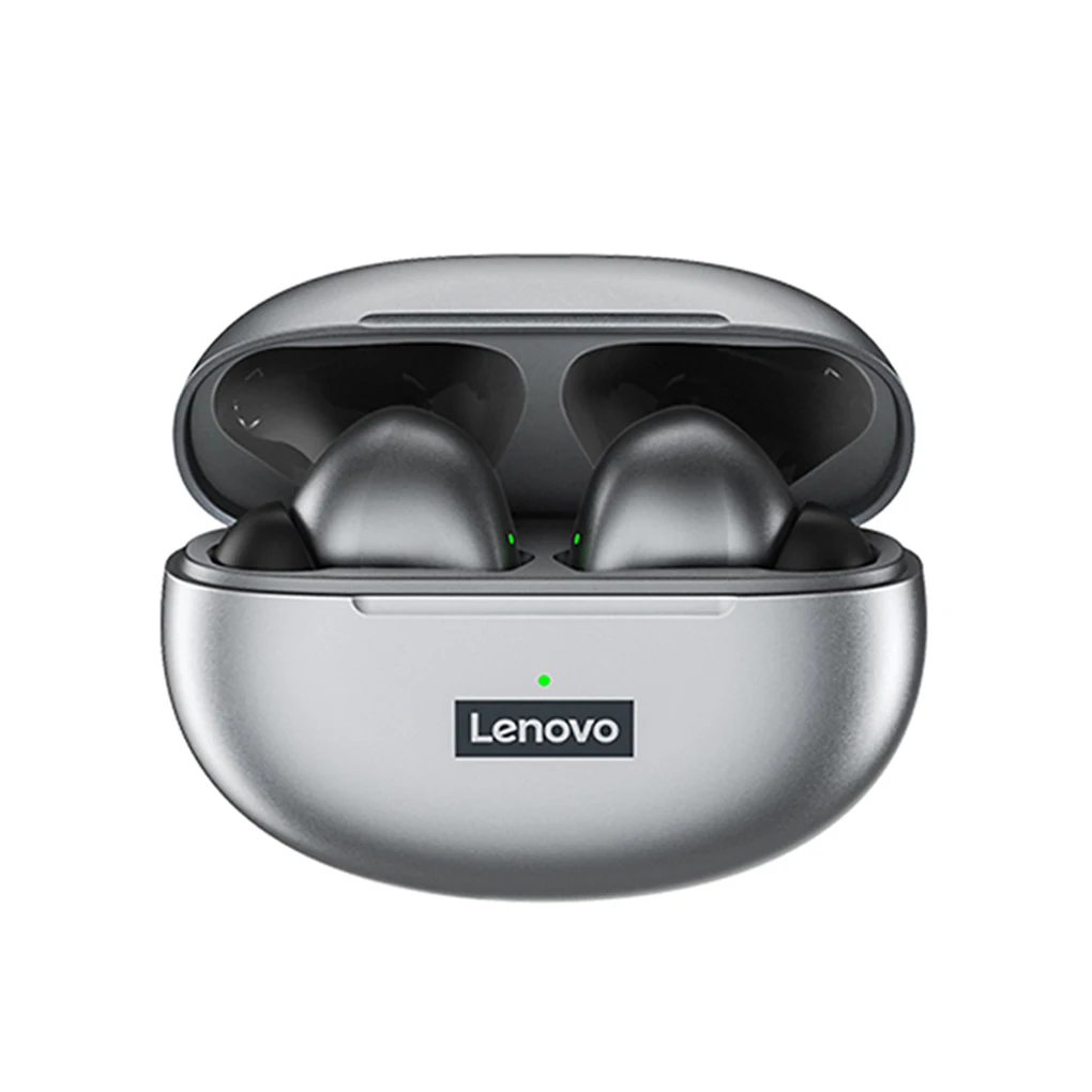 Lenovo LP5 Bluetooth Kulaklık 9D Stereo Su Geçirmez Kablosuz iphone için kulaklıklar İçin Xiaomi Bluetooth mikrofonlu kulaklıklar Görüntü 2