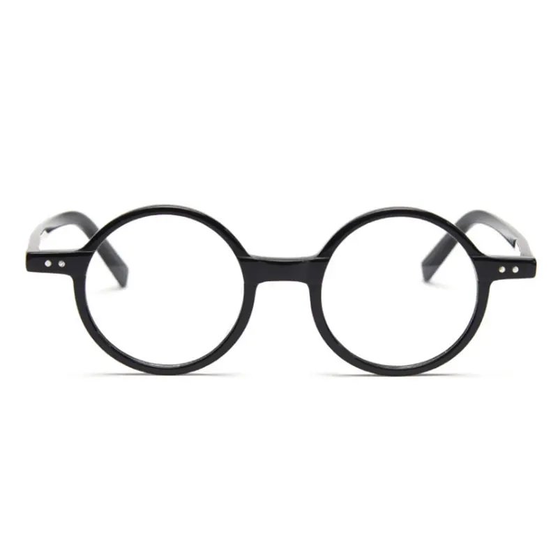 Lüks Asetat Optik Gözlük Çerçeveleri Vintage Yuvarlak Erkek Kadın Moda Bilgisayar Gözlük 51002 Görüntü 2