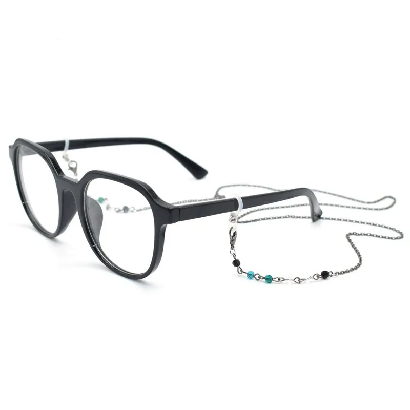 Moda Kadın Erkek Basit Boncuk Zincir Boyunluklar Güneş Gözlüğü okuma gözlüğü Askısı Kordon Gözlük Asılı Halat Gözlük Aksesuarları Görüntü 5