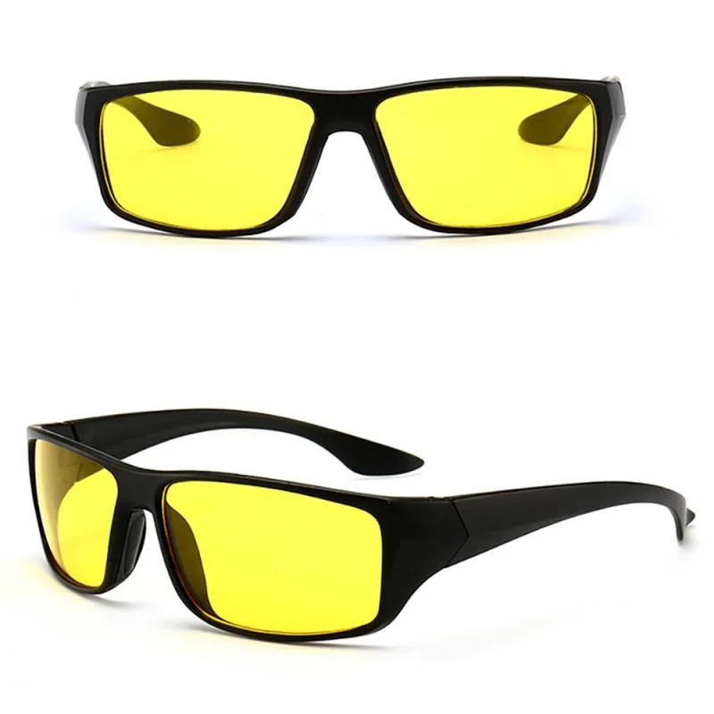 Parlama Önleyici Gece görüş sürücü gözlük gece sürüş gelişmiş ışık gözlük moda güneş gözlükleri gözlük araba aksesuarları Görüntü 2
