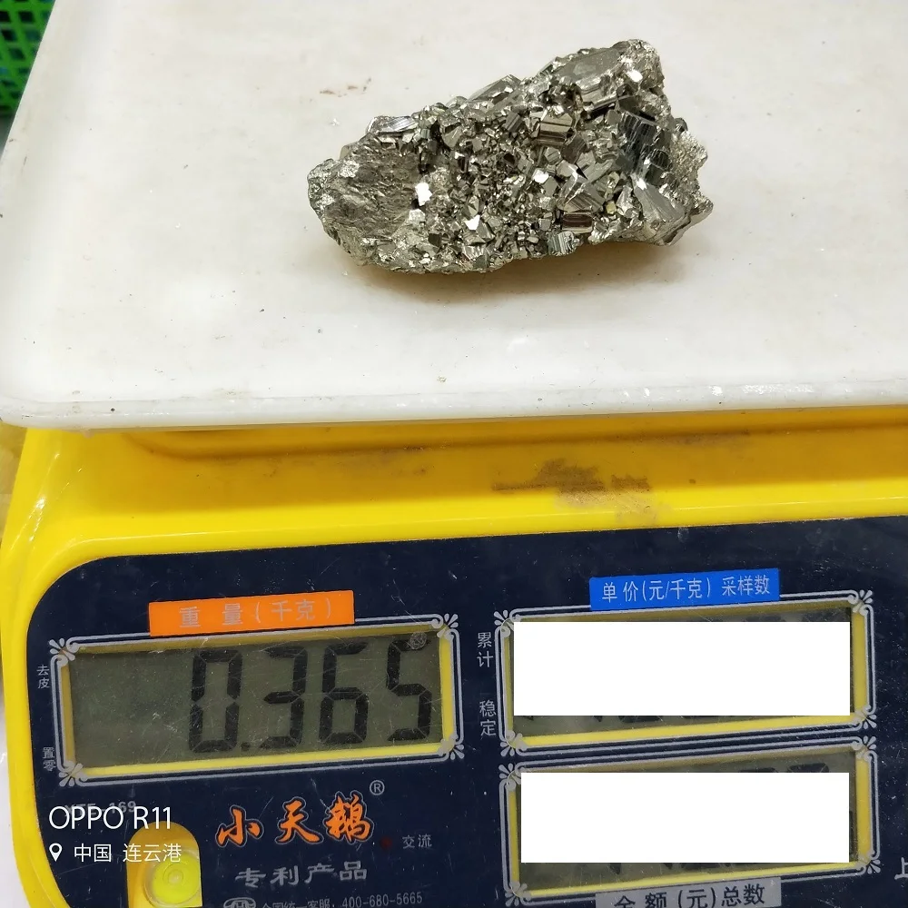 Pirita Doğal Kristal Taş Mineraller Kuvars Kehanet Çakra Enerji şifa taşları Görüntü 3