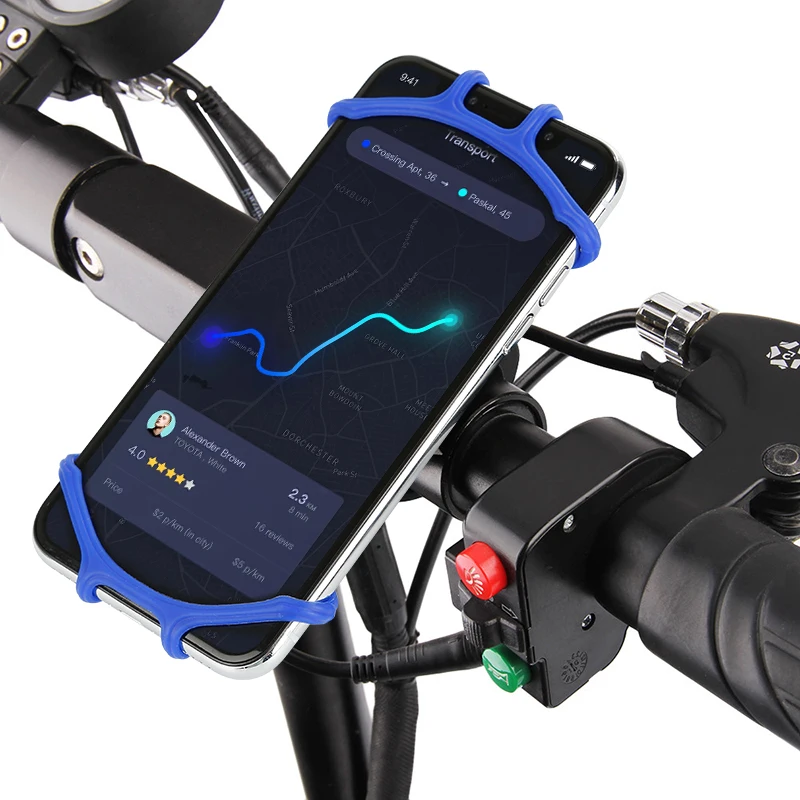 RYRA Bisiklet telefon tutucu Standı Darbeye Dayanıklı GPS Destek Braketi Kolu Telefonu Aksesuarları Sürme Bisiklet Bisiklet Bisiklet Görüntü 1