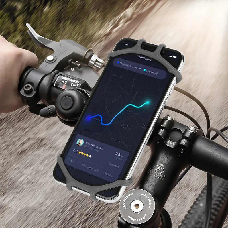 RYRA Bisiklet telefon tutucu Standı Darbeye Dayanıklı GPS Destek Braketi Kolu Telefonu Aksesuarları Sürme Bisiklet Bisiklet Bisiklet Görüntü 2