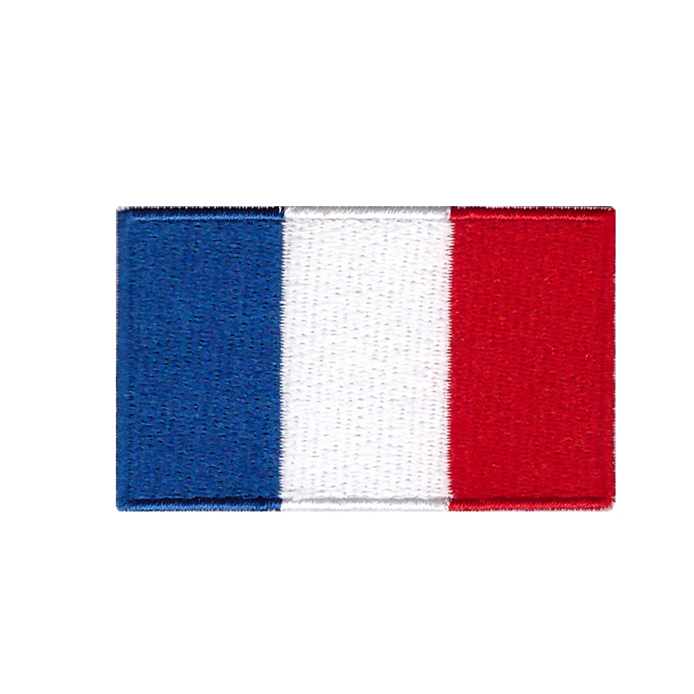 Savaş oyunu için ulusal bayrak rozeti dikilebilir ve ütülenebilir, ancak her iki tarafa da yapıştırılabilir. DIY giyim çıkartmaları. Görüntü 1
