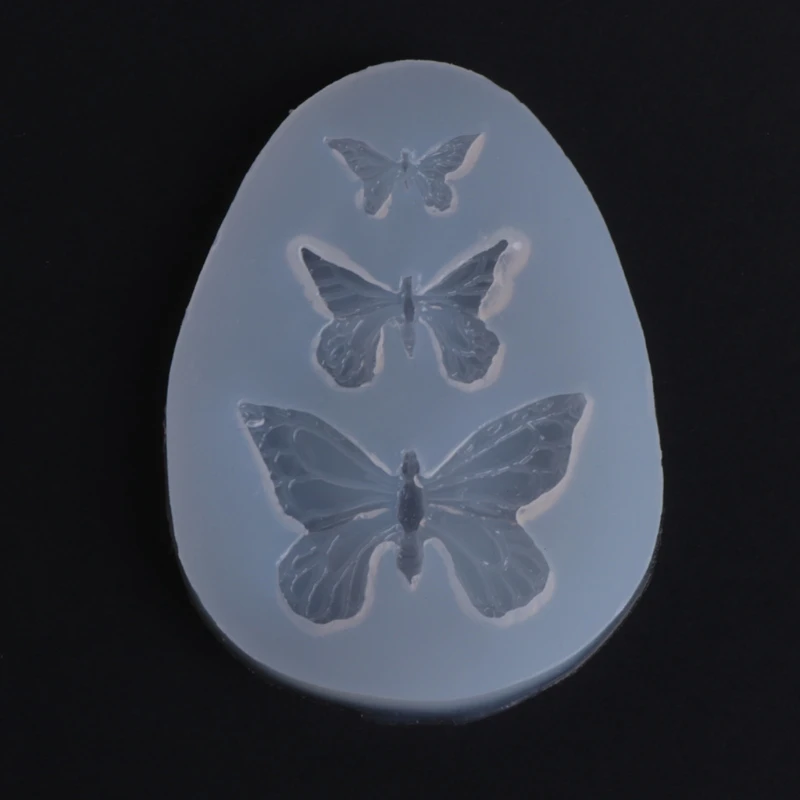 Sevimli kelebek Şekli Epoksi Reçine Kalıp Sevimli Anahtarlık Kolye UV Reçine Kalıpları Görüntü 1