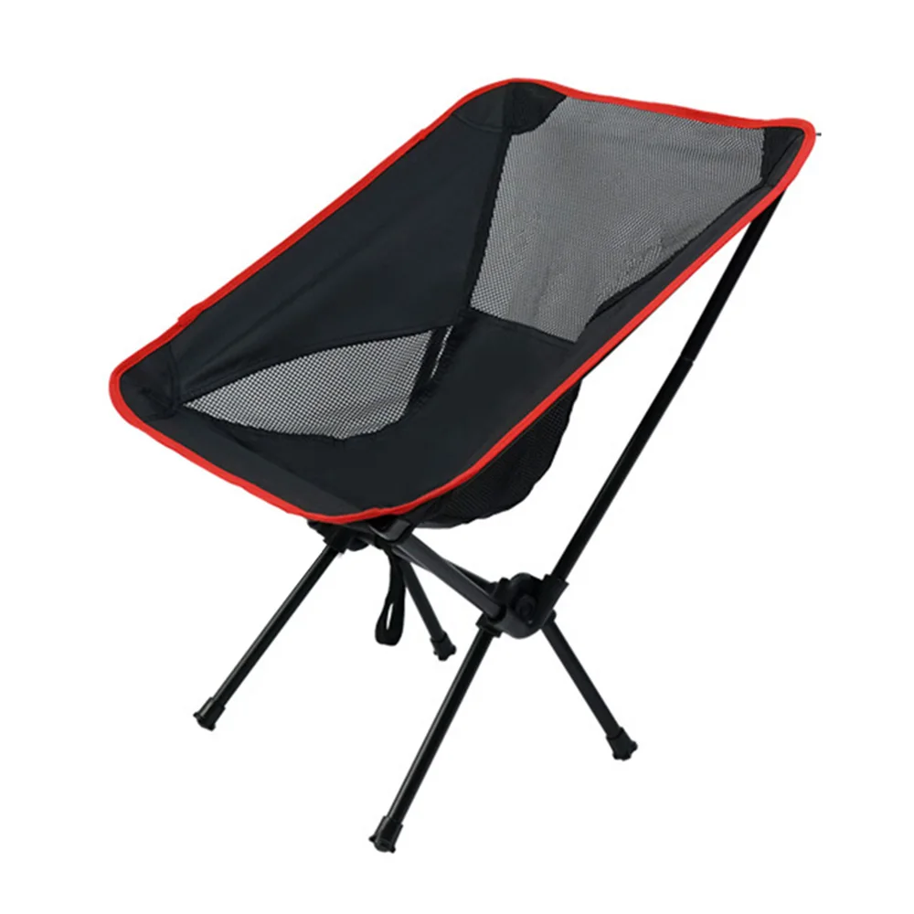 Seyahat Taşınabilir Katlanır Sandalye Açık kamp sandalyeleri Oxford Kumaş Ultralight Plaj BARBEKÜ Yürüyüş Piknik Koltuk Balıkçılık Araçları Sandalye Görüntü 2
