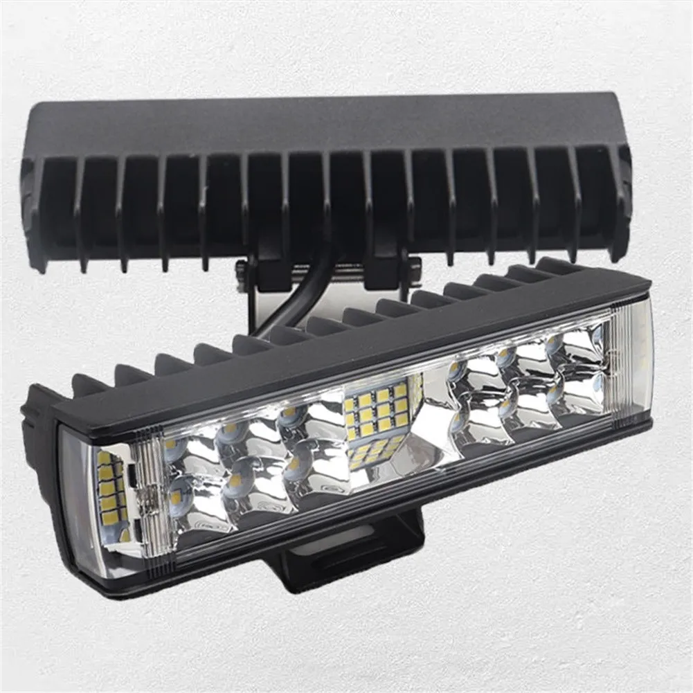 Sis Lambası LED çalışma Spot ışık araba kamyon Beyaz ayarlanabilir braket döküm Alüminyum Gövde Sis Lambası Far 120W 5.9 A Görüntü 4