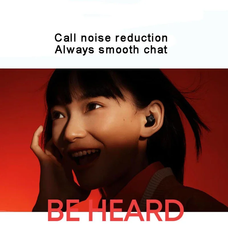 TWS Kablosuz Kulaklık Bluetooth 5.1 Çift Stereo Su Geçirmez HD Gürültü Azaltma Bas Dokunmatik Kontrol Uzun Bekleme Kulaklık Görüntü 1