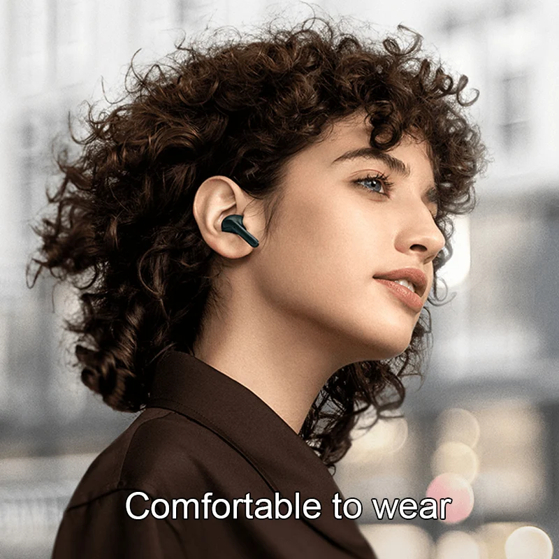 TWS Kablosuz Kulaklık Bluetooth 5.1 Çift Stereo Su Geçirmez HD Gürültü Azaltma Bas Dokunmatik Kontrol Uzun Bekleme Kulaklık Görüntü 4