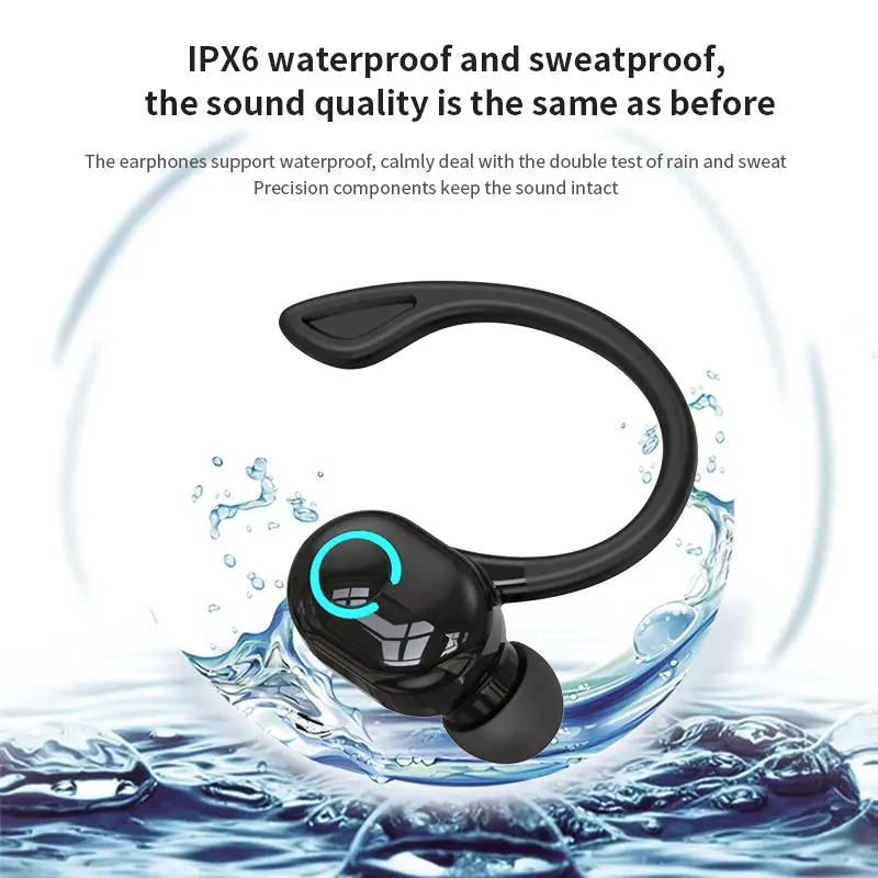 TWS kablosuz kulaklık Bluetooth 5.2 S10 Kulaklık İş Kulak Kulakiçi Mini Handsfree mikrofonlu kulaklık Müzik XİAOMİ İçin Görüntü 4