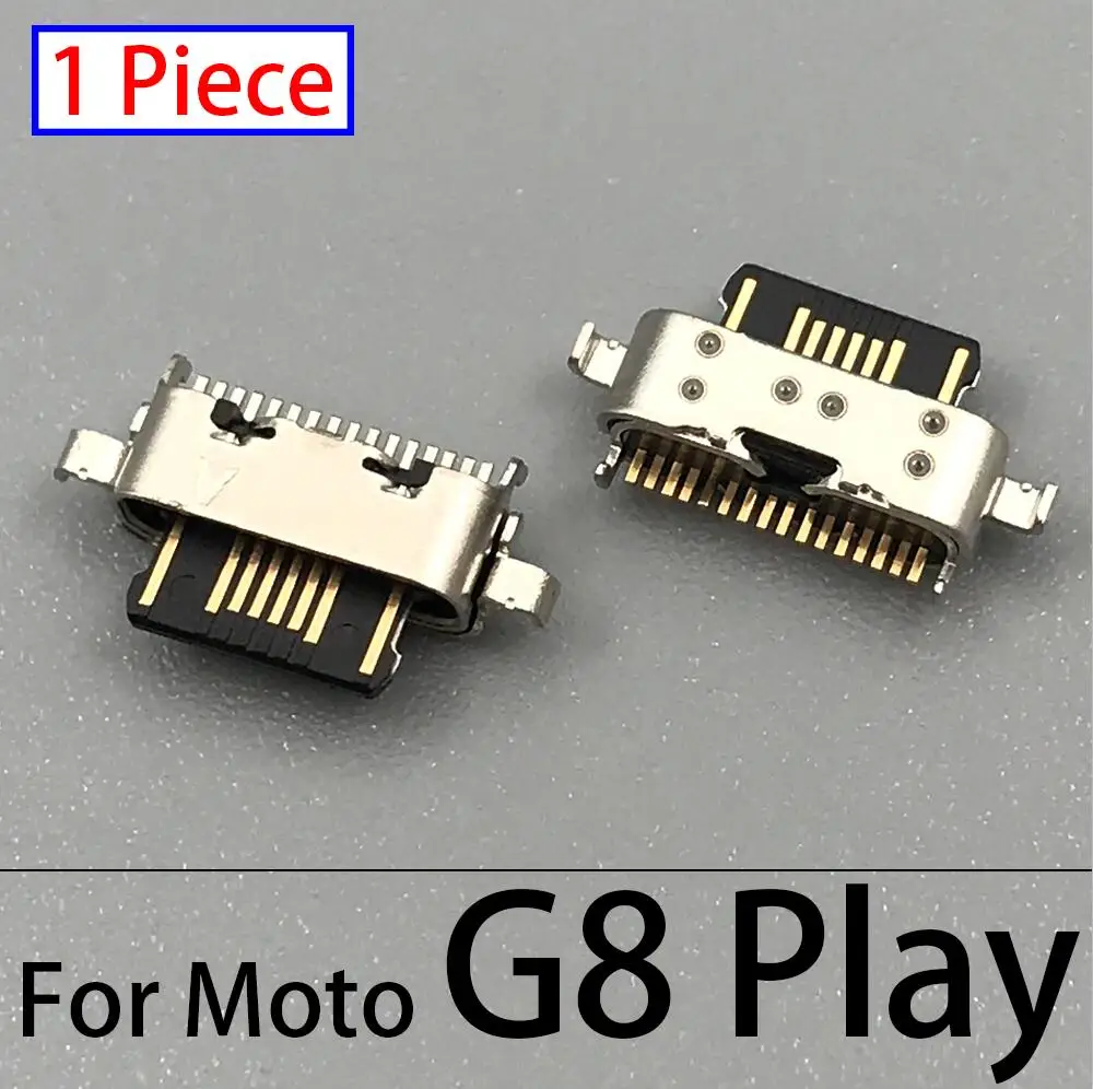 USB şarj portu jak soketi fiş konnektörü Moto G9 G4 G5 G5S G5S G6 G7 C Artı Oyun G7 Güç Bir Zoom Z3 Z2 Oyun Görüntü 4