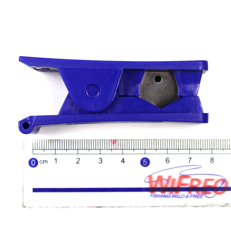 Wifreo 1 Adet Tüp Sinek Tüp Kesici Plastik Boru Kesme Bıçağı olta Yapma Tüp Fly Bağlama Aracı Görüntü 3