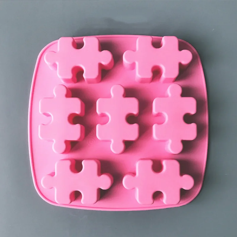 Yap-boz Fondan Kek silikon kalıp Aroma Alçı Alçı Kalıp DIY Buz Küpü Tepsi Kalıpları çikolatalı kek Araçları Görüntü 3