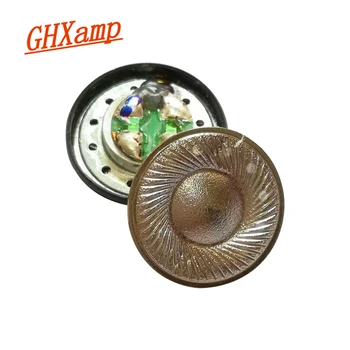 Ghxamp 15.4 mm Kulaklık Hoparlör MX500 Titanyum film 32ohm 110DB Monitör Düz Kafa Kulaklık Hoparlör Dıy 2 ADET