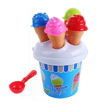 Plaj oyuncakları Set Dondurma ve Kek Serisi kum Kalıp Seti, 11 Parça oyuncak seti 2