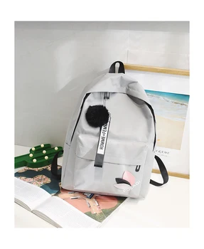 Erkekler ve kadınlar keten sırt çantası seyahat çantası yeni koleji rüzgar vahşi basit küçük taze okul çantası küçük sırt çantası gizli sakli konusmalar mini çanta 2