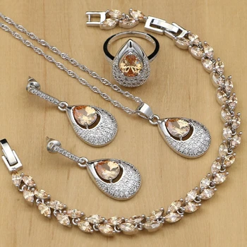 Mücevher joyas feminina doğal beyaz kristal yüzük joyeria fina aros de moda hediye parmak yüzük canlı ağız S925 ayarı satın almak online | Güzel takı / Birebiregitim.com.tr 11