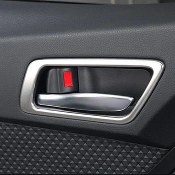Toyota chr için C-HR 2018 2019 aksesuarları Araba iç kapı paslanmaz çelik saplar dekoratif çerçeve aksesuarları