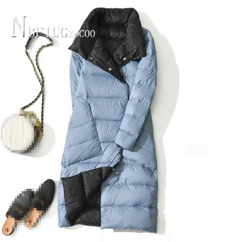 Kadın Parkas Ceketler Uzun Ceket Sıcak Öğrenci Kış Giyim 2