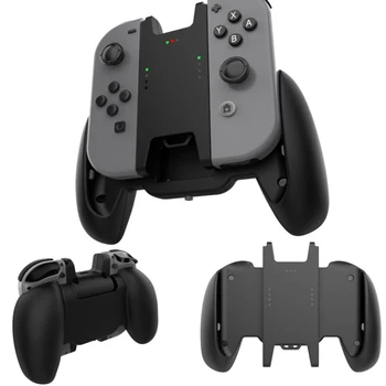 Şarj Kavrama Nintendo Anahtarı Joy-Con için Şarj Edilebilir ayrılabilir kolu tutamak Şarj Nintendoswitch NS Aksesuarları