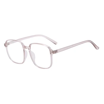 Erkekler ve Kadınlar TR90 Büyük Boy Gözlük Hafif Kare Tam Jant Gözlük Çerçevesi Reçete Lensler Miyopi Okuma