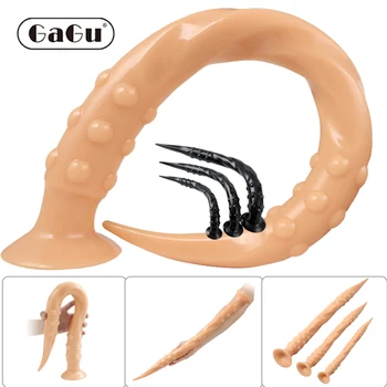 GaGu 65 cm Süper Uzun Anal Yapay Penis Butt Plug Erotik Ürünler Aanl Yetişkinler İçin Seks Oyuncakları Kadın Erkek Eşcinsel Anüs Genişletici Anal Seks fiş 1