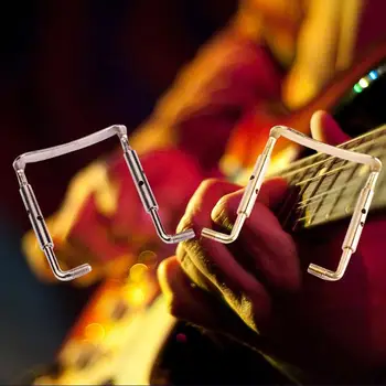 2 adet Paslanmaz Çelik Keman Çene Dinlenme Kelepçe Vidalar Metal Keman Parçaları Yüksek Kaliteli Keman Parçaları Aksesuarları Gitar Parçası Sıcak Satış 2