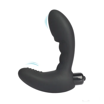 Anal kurşun vibratör Erkek Kadın Vajinal prostat masaj aleti Butt Plug Silikon Titreşimli Anal anal tıkaç Seks Oyuncak Butt Plug 1