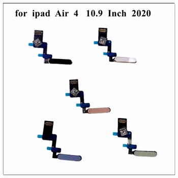 10 Adet OEM Güç Açık Kapalı Parmak İzi Sensörü Düğmesi Flex Kablo Değiştirme İçin iPad Hava 4 10.9 İnç 2020