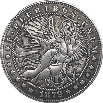 Amerika Birleşik Devletleri ABD 1853 ½ Dolar Oturmalı Özgürlük Yarım Dolar Cupronickel Gümüş Kaplama Altında Kartal Kopya Para Hiçbir Sloganı satın almak online | Süsler / Birebiregitim.com.tr 11