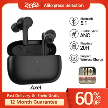 233621 AXEL ANC TWS Kablosuz Kulaklık Bluetooth 5.0 Kulaklık Gerçek Kablosuz kulaklık iPhone 13 Pro Max Handsfree Kulak Tomurcukları