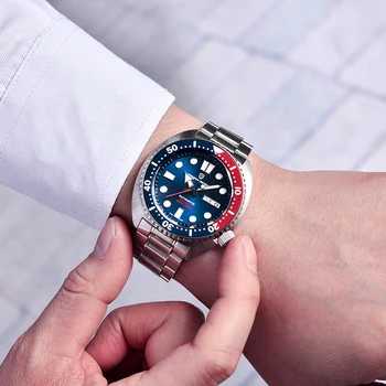 PAGANI tasarım Yeni Otomatik erkek saati Dalgıç mekanik saatler Erkekler İçin Üst Marka Safir Cam 200M Su Geçirmez Kol Saati 2