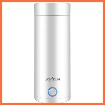 UGASUN taşınabilir elektrikli su ısıtıcısı termos kupa kahve seyahat su kazanı sıcaklık kontrolü akıllı su ısıtıcısı termos