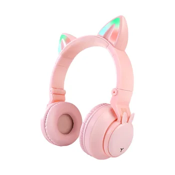 20220915cvb Bluetooth Kulaklık katlanabilir kart Kedi kulak kulaklık üreticisi