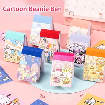 Orijinal Orijinal Sanrio Bere Kitap Cinnamoroll Benim Melody Kuromi çıkartma kitabı Kız çocuk Mini Etiket El Defteri 1
