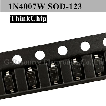 (100 adet) 1N4007W SOD - 123 1206 SMD Anahtarı Diyot 1N4007 (İşaretleme T7)