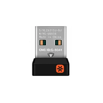 1 adet Kablosuz Dongle Alıcı Birleştirici USB Adaptörü logitech Fare Klavye Bağlantı 6 Cihazı MX M905 M950 M505 M510 M525