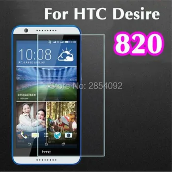Temperli Cam HTC Desire 820 Için D820s 820G + 820US Kılıf Ekran Koruyucu Desire 820 Çift Sim Film yüzey koruma
